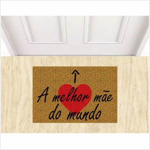 TAPETE DIAS DAS MÃES A MELHOR MÃE DO MUNDO,