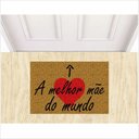 Ver imagem 1 de TAPETE DIAS DAS MÃES A MELHOR MÃE DO MUNDO,