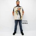 Ver imagem 2 de Quadro Decorativo em Canvas Abstrato Face Flowers - Moldura Preta - 60 x 40cm