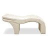 Maca Estética Luxo Reclinável em Capitonê Corino Bege Profissional Bz Home Decor - 4