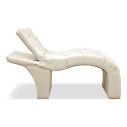 Maca Estética Luxo Reclinável em Capitonê Corino Bege Profissional Bz Home Decor - 2