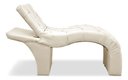 Ver imagem 2 de Maca Estética Luxo Reclinável em Capitonê Corino Bege Profissional Bz Home Decor