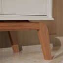 Ver imagem 6 de Buffet Aparador Paris 4 Portas 168cm Off White/Nature
