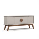 Ver mais imagens de Buffet Aparador Paris 4 Portas 168cm Off White/Nature