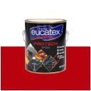 Ver imagem 1 de Tinta Epóxi Pro Tech 2,7 Litros Vermelho Segurança Alto Brilho Kit com Catalisador Eucatex Pro-Tech 
