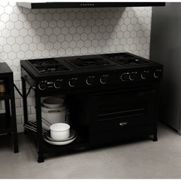 Fogão Semi-industrial 5 Queimadores com Forno 112 - 1