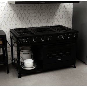 Fogão Semi-industrial 5 Queimadores com Forno 112