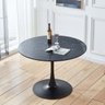 Mesa de Jantar Tulipa Saarinen Redonda 150 Cm Mármore Nero - 6