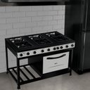 Ver imagem 1 de Fogão Semi-industrial 6 Queimadores com Forno 112