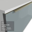 Ver imagem 7 de Rack para Tv até 80 Polegadas 218 Cm 2 Portas Branco/cinza Lux Madesa