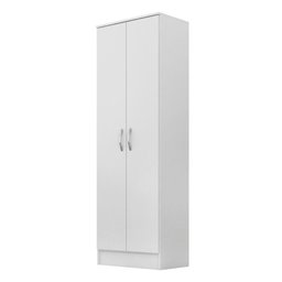 Armário Multiuso Sapateira 2 Portas Ouro - Branco - 8