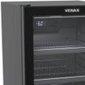 Conjunto Venax Cervejeira e Adega de Embutir Top Light In 100 L Preto Fosco Porta Invertida 110v - 5