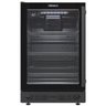 Conjunto Venax Cervejeira e Adega de Embutir Top Light In 100 L Preto Fosco Porta Invertida 110v - 3