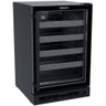 Conjunto Venax Cervejeira e Adega de Embutir Top Light In 100 L Preto Fosco Porta Invertida 110v - 7