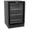 Conjunto Venax Cervejeira e Adega de Embutir Top Light In 100 L Preto Fosco Porta Invertida 110v - 2