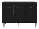 Ver imagem 1 de - Armário Gabinete Balcão Multiuso Gabriela S/tampo 120cm
