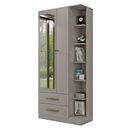 Ver imagem 3 de Guarda-roupa Solteiro 1 Espelho 2 Portas 2 Gavetas e Prateleiras Moju