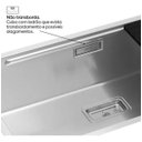 Ver imagem 4 de Cuba de Cozinha em Inox Deca Wish 74 780x440x201 - Cc.620.74.std.inx