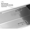 Ver imagem 4 de Cuba de Cozinha em Inox Deca Wish 74 780x440x201 - Cc.620.74.std.inx