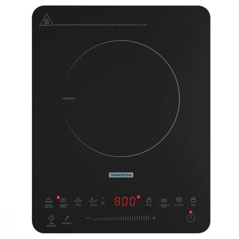 Cooktop Portátil Indução Tramontina 94714132 Slim Touch 220V