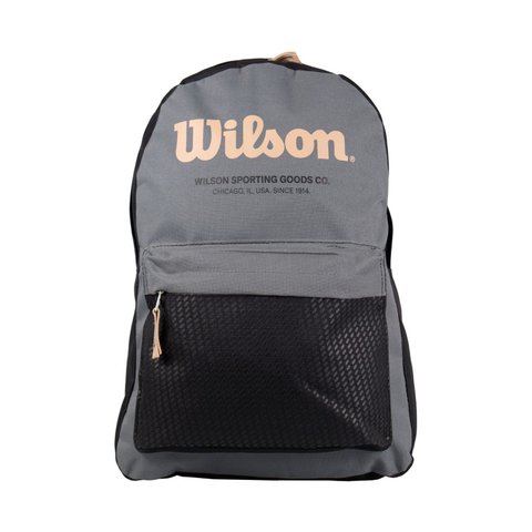 Mochila de Costas Cinza e Preto Urban - Wilson