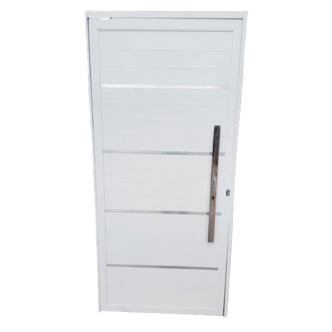 Porta de Alumínio Lambri Duplo 210x100 - Pivotante