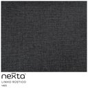 Ver imagem 4 de Sofá Curvo 02 Lugares 150cm Eron Braço Esquerdo Linho Preto Acinzentado - Nexta Casa
