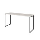 Ver imagem 5 de Kit Escritório Estante Areta 4 Prateleiras com Mesa Industrial Aspen 150cm C01 Snow - Lyam Decor