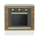 Ver imagem 6 de Balcão para Forno de Embutir 80 X 60 Cm com Tampo Branco/rustic Glamy, Stella Madesa