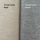 Ver imagem 5 de Cabeceira Estofada Iluminação Led Cama Box Casal 140 Cm:linho Bege