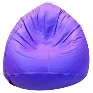 Puff Gota Mariju - Lilás - Já com Enchimento - Conforto e Estilo para Sala, Quarto, Escritório, Gami