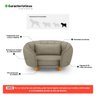 Mini Cama Poltrona Pet Lary Baby para Cachorro Linho Bege - Abmaza - 3