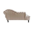 Ver imagem 6 de Recamier Decorativo Divã Amsterdã 147cm Lado Esquerdo Suede Bege