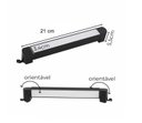 Ver imagem 2 de Kit 5 Luminária Led Difusa Linear para Trilho 10w Preto