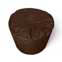 Ver imagem 4 de Descanso de Pé Peseira Cheia Puff Redondo Macio Ergonômico Marrom