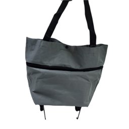 Sacola Carrinho De Compras Dobrável 3 em 1 Bolsa Com Rodas CL Kit com 2 - 4