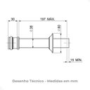 Ver imagem 3 de Tubo de Ligação para Bacia Black Matte 1968.bl.mt Preto Deca