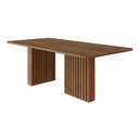 Ver imagem 1 de Mesa P/ Cozinha Ester C/ Tampo Madeirado 210x100cm Cinamomo - Cimol