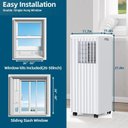 Ver imagem 5 de Takywep Ar Condicionado Portátil 8000 Btu Branco 28 M² 3 em 1