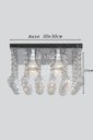 Ver imagem 7 de Lustre De Cristal Legítimo K9 Para Quarto Sala Base 30x30cm
