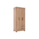 Ver imagem 6 de Guarda Roupa Solteiro 3 Portas e 2 Gavetas C/ Pés Briz Be16 Branco - Henn