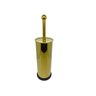 Kit Lavabo Inox Dourado Lixeira 20L e Escova Sanitaria France Fineza - 3