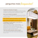Ver imagem 7 de Espelho Pílula Decorativo Orgânico Oval Moderno 150x50 Preto