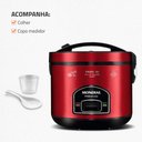 Ver imagem 7 de Panela Elétrica de Arroz Mondial Pratic 10i Premium Vermelho/inox 700w 220v - Pe-46-10x