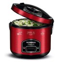 Ver imagem 1 de Panela Elétrica de Arroz Mondial Pratic 10i Premium Vermelho/inox 700w 220v - Pe-46-10x