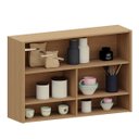 Ver imagem 4 de Armário Aéreo para Cozinha 120 cm 100% MDF 2 Portas Lumen Freijó