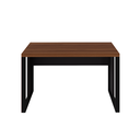 Ver imagem 7 de Mesa para Escritório Diretor com Tampo 120cm Preto e Marrom Yescasa