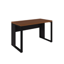 Ver imagem 2 de Mesa para Escritório Diretor com Tampo 120cm Preto e Marrom Yescasa