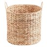 Cesto Organizador Redondo com Alças 45cm de Fibra Natural Multiuso - Oikos - 1