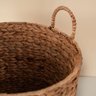 Cesto Organizador Redondo com Alças 45cm de Fibra Natural Multiuso - Oikos - 7
